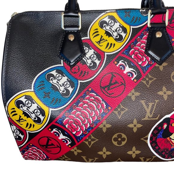 NWT Louis Vuitton Kabuki Speedy 30 Handbag Limited Edition Monogram New Tadashi - Picture 11 of 14